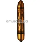 Клиторальный вибратор Dr. Roccos Pleasure Emporium RO-90mm, бронзовый - Фото №1