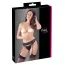 Комплект Cotelli Collection String & Suspender Belt 2321874 чорний: трусики-стрінги + пояс для панчіх - Фото №5