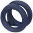 Ерекційне кільце для члена Viceroy Dual Ring, синє - Фото №6