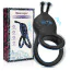 Віброкільце для члена Vibrating Rechargeable Cock Ring, чорне - Фото №4