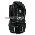 Наручники XXdreamSToys Leder-Handfessel, чёрные - Фото №1