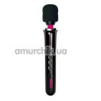 Универсальный вибромассажер Training Master Ultra Powerful Rechargeable Body Wand, черный - Фото №1