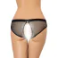 Трусики Star Night Netted Open Back Hipster Panty, чорні - Фото №3