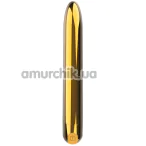 Вібратор Boss Series Ultra Power Bullet Glossy, золотий - Фото №1