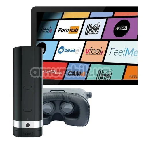 Інтерактивний мастурбатор Kiiroo Onyx 2, чорний