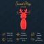 Клиторальный вибратор Sweet Play Mini Reindeer Vibrator A10, красный - Фото №12