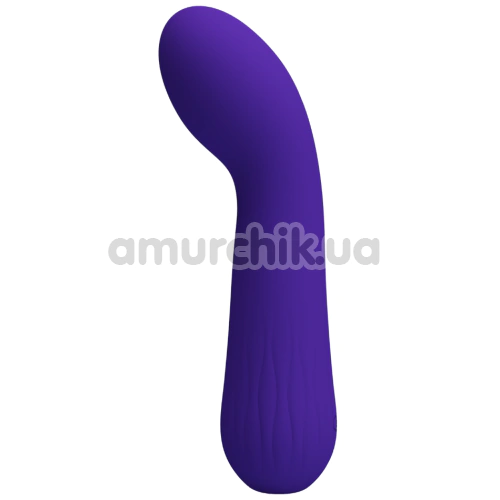 Вібратор для точки G Pretty Love Faun, темно-фіолетовий - Фото №1