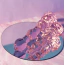Фаллоимитатор Glaze Glass Rosebud Beaded Dildo 8, розовый - Фото №8