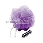Вібромочалка Sex In The Shower Vibrating Mesh Sponge - Фото №1