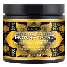 Съедобная пудра для тела Honey Dust Kissable Body Powder Coconut Pineapple - кокос и ананас, 170 грамм - Фото №1
