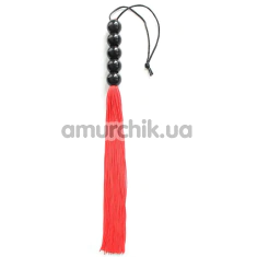Флоггер DS Fetish Flogger Balls 5, красный - Фото №1