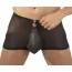 Трусы мужские Mens Boxer, черные - Фото №1