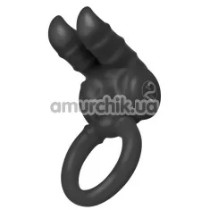 Виброкольцо Taurus Vibrating Penis Ring, черное - Фото №1