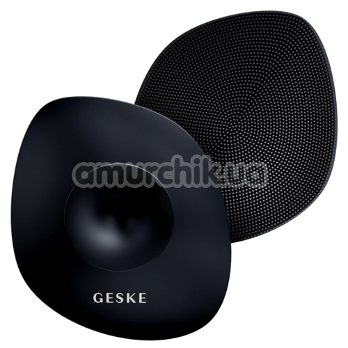 Щетка для тела Geske Body Brush 4 in 1 Suction Mount Metal, черная