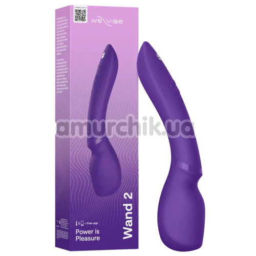Универсальный массажер We-Vibe Wand 2, фиолетовый