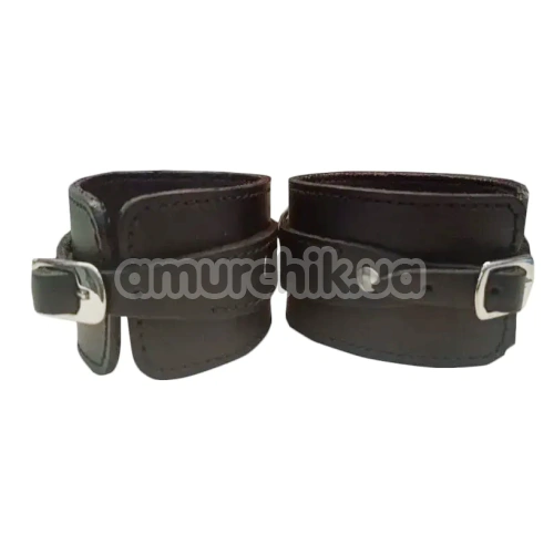 Фіксатори для рук DS Fetish Minimalist Hand Restraints, чорні