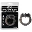 Ерекційне кільце GK Power Dual Enhancement Ring, чорне - Фото №7