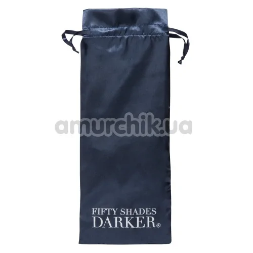 Анальная цепочка с вибрацией Fifty Shades Darker Carnal Promise, серая