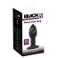 Анальная пробка с вибрацией Black Velvets Twist Butt Plug, черная - Фото №6