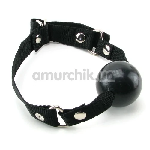 Кляп Beginner's Ball Gag, чорний - Фото №1
