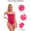 Боди Star Night Sexy Lace Strap Teddy, розовое - Фото №12