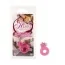 Виброкольцо Pink Heart Mini Ring - Фото №3