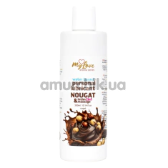 Массажный лубрикант MyLove Aroma Series Personal Lubricant 2in1 Nougat - нуга, 300 мл - Фото №1