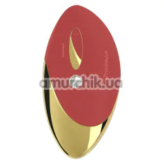 Симулятор орального секса для женщин Womanizer W500 Pro, красно-золотой - Фото №1