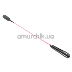 Стек DS Fetish Leather Long Ellipse, рожевий - Фото №1