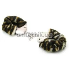 Наручники Furry Love Cuffs, тигрові - Фото №1