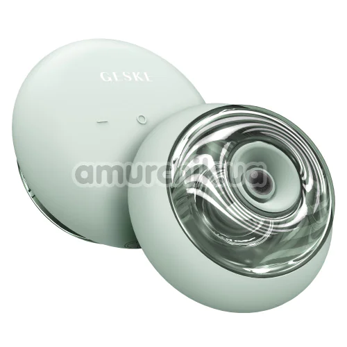 Ультразвуковой массажер для лица и тела Geske Sonic Cool & Warm Face and Body Massager 9 in 1, зеленый