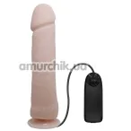 Вибратор The Big Penis Strong Stimulation, телесный - Фото №1