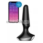 Анальная пробка с вибрацией Satisfyer Plug-ilicious 2, черная - Фото №1