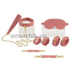 Бондажный набор Lockink Lockable Bondage Set, розовый - Фото №1