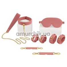 Бондажный набор Lockink Lockable Bondage Set, розовый - Фото №1