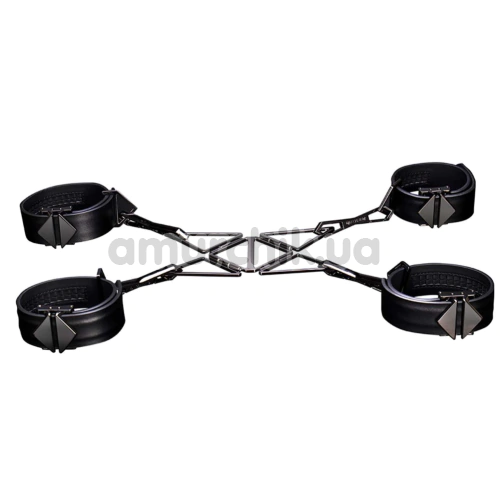 Фиксаторы для рук и ног Lockink Hogtie Set, черные