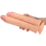 Подвійний фалоімітатор Double Stuffer 10 Double Pecker Dildo, тілесний - Фото №2