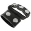 Эрекционное кольцо Rebel Men's Gear Cock Strap With Ball Stretcher с фиксацией мошонки, черное - Фото №5