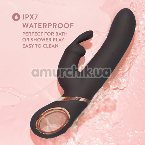 Вібратор з ротацією Lush Victoria, чорний