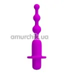 Анальная цепочка с вибрацией Pretty Love Hermosa Anal Beads, розовая - Фото №1