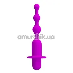 Анальная цепочка с вибрацией Pretty Love Hermosa Anal Beads, розовая - Фото №1