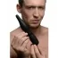 Анальна пробка з вібрацією Ass Thumpers The Plug 10x Silicone Vibrating Thruster хвиляста, чорна - Фото №6