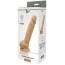 Фалоімітатор Real Love Premium Silicone Dildo 9 з мошонкою, тілесний - Фото №2