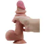 Фаллоимитатор Sliding Skin Bendable 8.5, светло-коричневый - Фото №9
