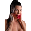 Кляп Taboom Wild Roses Ball Gag, чорно-червоний - Фото №3