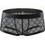 Труси-боксери чоловічі Star Night Breathable Mesh Underwear, чорні - Фото №7