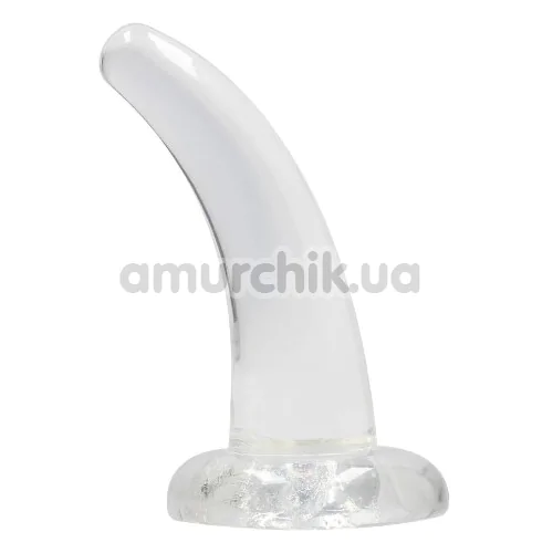 Фаллоимитатор Realrock Crystal Clear Dildo 5, прозрачный