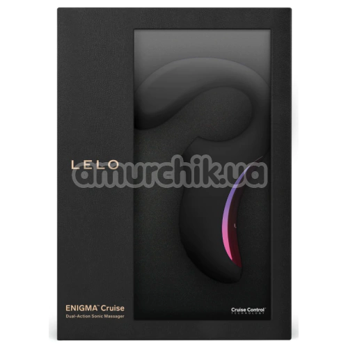 Звуковой стимулятор с вибрацией Lelo Enigma Cruise (Лело Энигма Круз), черный