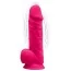 Вибратор Silexd Premium Silicone Dildo Model 1 Size 8.5, розовый - Фото №2