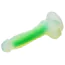 Фаллоимитатор Radiant Glow In The Dark Soft Silicone Dildo Small, зеленый - Фото №5